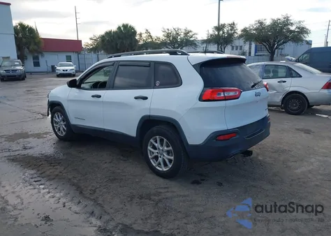 2016 Jeep Cherokee Sport z USA, uszkodzony, nr VIN 1C4PJLAB9GW281977